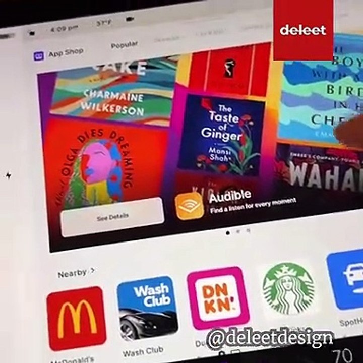 What if Tesla had an app store I put together this prototype to see what it might be like. What apps would you want to see - - cc @tesla @elonmusk