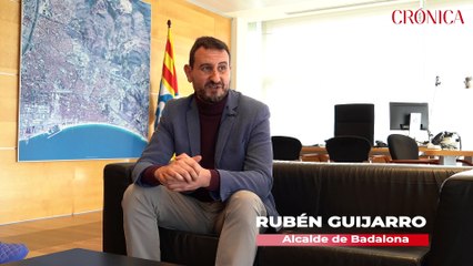 Rubén Guijarro, alcalde de Badalona comenta sus cien días de mandato