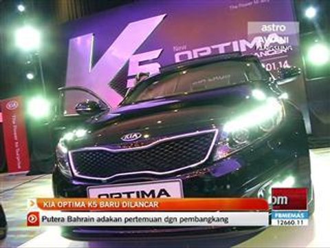 Buletin Awani 10pm: Kia Optima K5 baru dilancarkan
