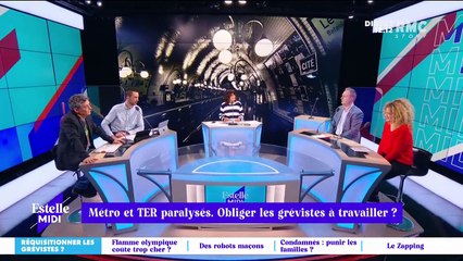 Métro et TER paralysés : Obliger les grévistes à travailler ? - 17/02