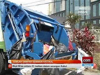 Jumlah sampah semakin kritikal di Malaysia