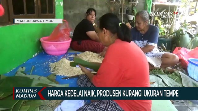 Harga Kedelai Naik, Produsen Kurangi Ukuran Tempe