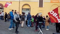 Scuola, a Montecitorio protesta contro la Dad