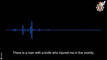 Doctor stabbed by knifeman makes calm 999 call: 'I'm bleeding'