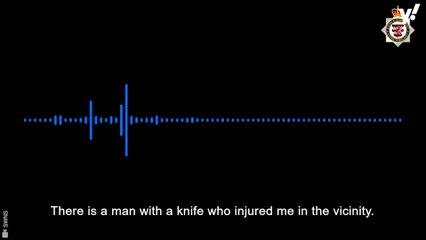 Doctor stabbed by knifeman makes calm 999 call: 'I'm bleeding'