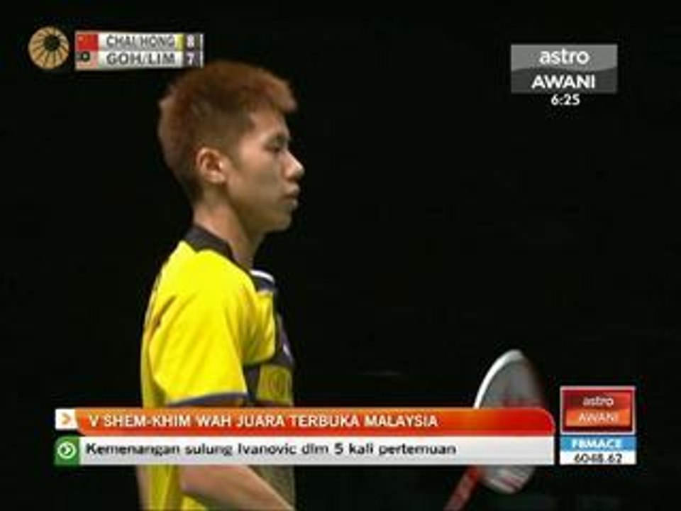V Shem-Khim Wah juara Terbuka Malaysia