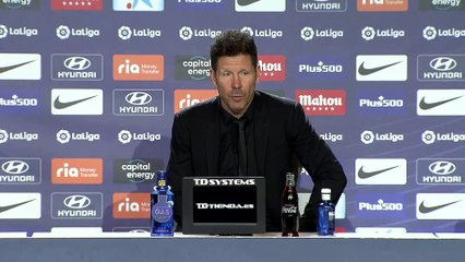 Diego Simeone : "Il faut passer aux actes et arrêter de parler"
