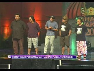 Comey akur persembahan hambar punca tersingkir