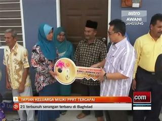 Impian keluarga milik PPRT tercapai