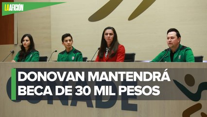 Donovan Carrillo agradece apoyo de la Conade