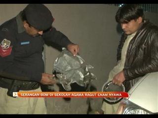 Serangan bom di sekolah agama ragut 6 nyawa