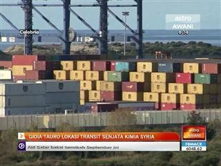Gioia Tauro lokasi transit senjata kimia Syria