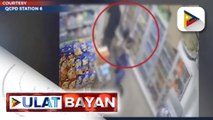 POLICE REPORT: Panloloob sa convenience store sa QC, huli sa CCTV; Staff ng tindahan, nakahingi ng  tulong sa mga tao sa labas ng tindahan