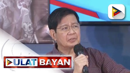 Sen. Panfilo Lacson, hindi naniniwala sa mababang rating niya sa survey; Lacson, ibinunyag ang umano'y destabilization plot laban sa kanila dahil sa platapormang kontra sa  magnanakaw