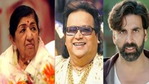 RIP Bappi Lahiri: बप्पी दा के निधन से एक बार फिर टूटे Akshay Kumar, लता जी को भी किया याद |FilmiBeat