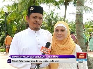 Sharifah Aleya sah bergelar isteri Miko