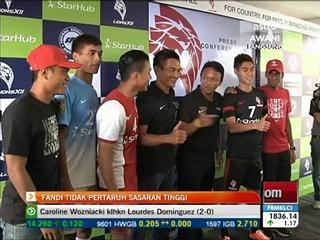 Fandi tidak letak sasaran untuk Lions XII