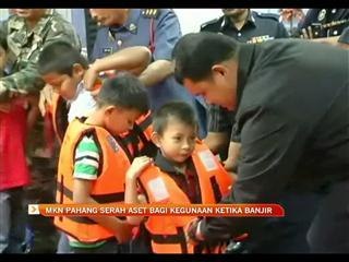 MKN Pahang serah aset bagi kegunaan ketika banjir