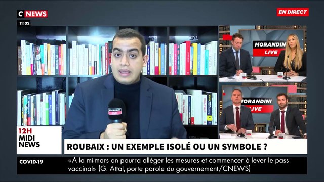 Roubaix - Amine, qui avait témoigné sur M6, accusé dans Morandini Live de changer son discours: Vous ne dites plus la même chose qu'il y a un mois - VIDEO
