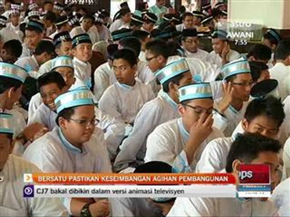 Bersatu pastikan keseimbangan agihan pembangunan