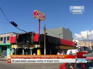 Pertempuran meletus di Nueva Italia