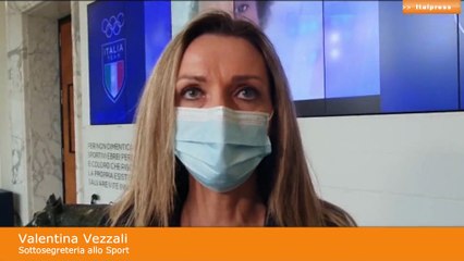 Vezzali "Mi impegnerò per garantire gli Europei di calcio a Roma"