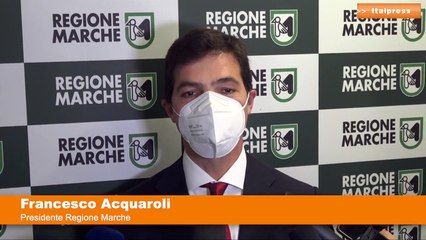 Acquaroli "Istituire zona economica speciale nell'area sisma"