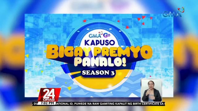 GMA Kapuso Bigay Premyo Panalo Season 3, magbabalik na sa Feb. 26 | 24 Oras