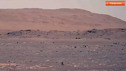 Ingenuity Mars, il primo video dell’elicottero della Nasa in volo su Marte