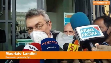 Recovery, Landini "L’obiettivo centrale è creare lavoro"