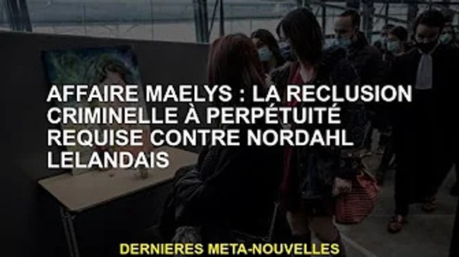 Affaire Maëlys : demande de réclusion à perpétuité pour Nordahl Lelandais