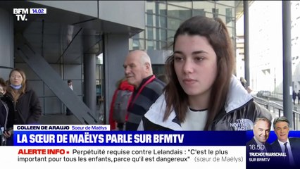 Descargar video: Perpétuité requise contre Nordahl Lelandais: le témoignage de Colleen, la sœur de Maëlys