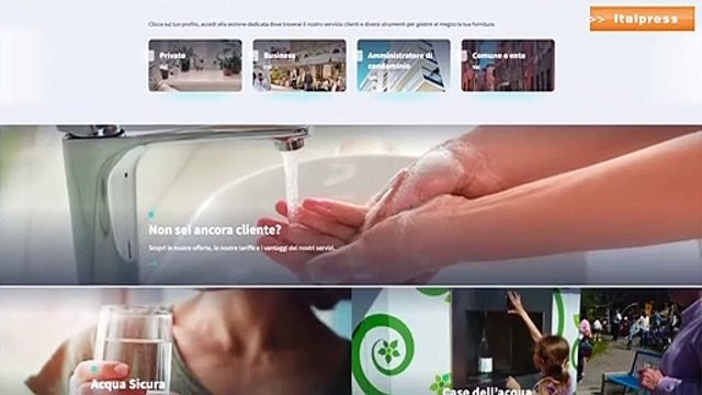 Un nuovo sito Internet per il Gruppo Cap