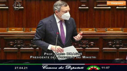 Recovery, Draghi "Dialogo con il Parlamento è solo all'inizio"