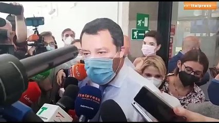 Salvini "Milano è ferma, deve tornare a correre"