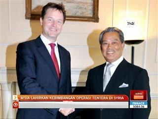 Malaysia lahir kebimbangan operasi tentera di Syria