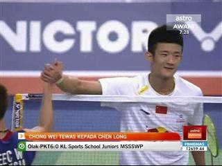 Chong Wei tewas kepada Chen Long