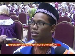 Kekurangan diri bukan penghalang OKU berjaya