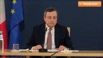 Siparietto fra Draghi e il pavone a Oporto 