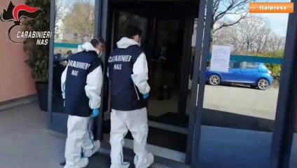 Nas in Rsa, 6 strutture chiuse e 87 operatori senza vaccino