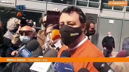 Tải video: Amministrative, Salvini: “Lavoro per l’unità”