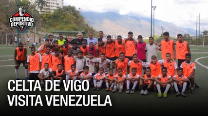El equipo Celta de Vigo español visita a Venezuela para captación de talentos - Compendio Deportivo