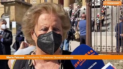 Strage di Capaci, un lenzuolo della memoria al Teatro Massimo di Palermo