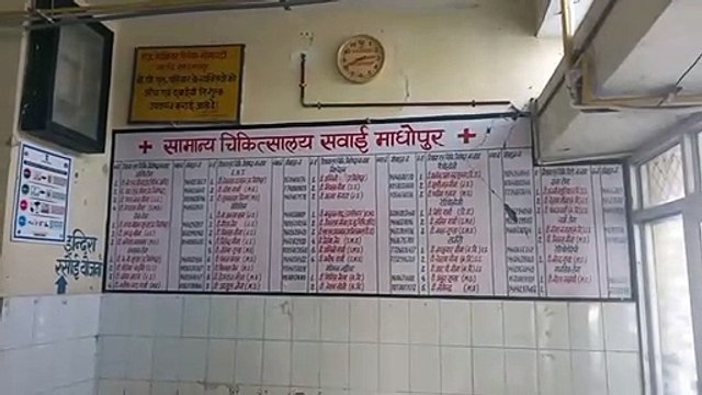 कौन से चिकित्सक बैठे है पता ही नहीं चलता, मरीजोंं को होती है परेशानी