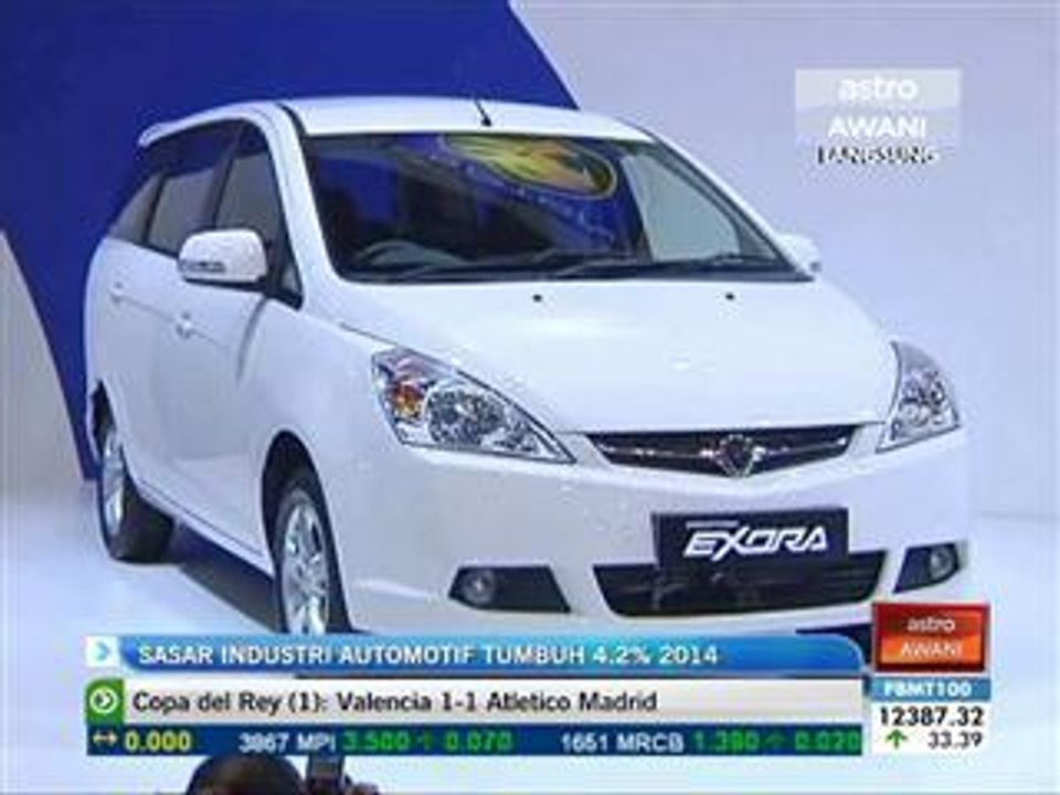 Sasar industri automotif tumbuh 4.2% 2014