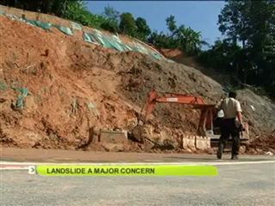 Landslide a major concern