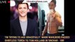'I'm trying to age gracefully': Mark Wahlberg passes shirtless torch to Tom Holland in 'Unchar - 1br