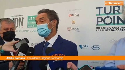 Fontana: "Lombardia verso zona bianca il 14 giugno"
