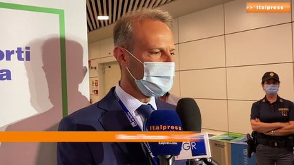 Tg Roma Informa trasmessi su due schermi dell'aeroporto Fiumicino