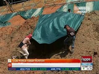 Cuai punca tahan runtuh